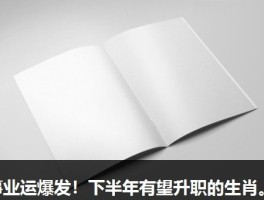 事业运爆发！下半年有望升职的生肖。