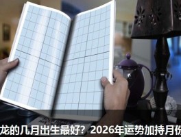 属龙的几月出生最好？2026年运势加持月份
