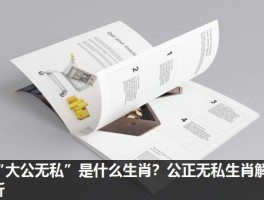 “大公无私”是什么生肖？公正无私生肖解析