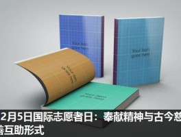 12月5日国际志愿者日：奉献精神与古今慈善互助形式