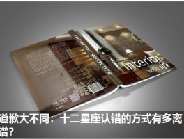 道歉大不同：十二星座认错的方式有多离谱？