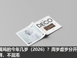 属鸡的今年几岁（2026）？周岁虚岁分开算，不混淆