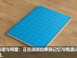 族谱与祠堂：正在消逝的家族记忆与根源认同。