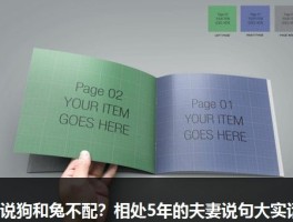 谁说狗和兔不配？相处5年的夫妻说句大实话