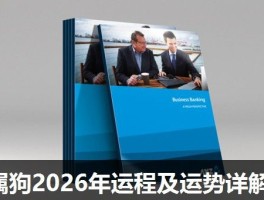 属狗2026年运程及运势详解