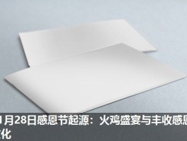 11月28日感恩节起源：火鸡盛宴与丰收感恩文化