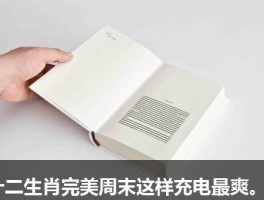 十二生肖完美周末这样充电最爽。