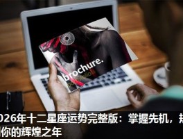 2026年十二星座运势完整版：掌握先机，规划你的辉煌之年