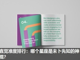 直觉准度排行：哪个星座是未卜先知的神棍？