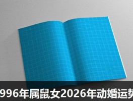 1996年属鼠女2026年动婚运势