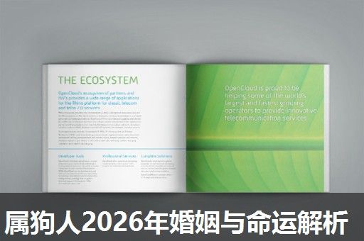 属狗人2026年婚姻与命运解析 属狗人2026年婚姻与命运解析