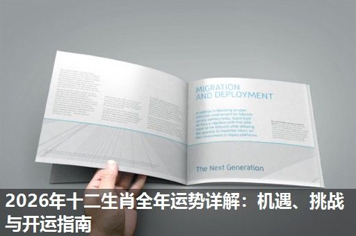 2026年十二生肖全年运势详解:机遇、挑战与开运指南 2026年十二生肖全年运势详解:机遇、挑战与开运指南