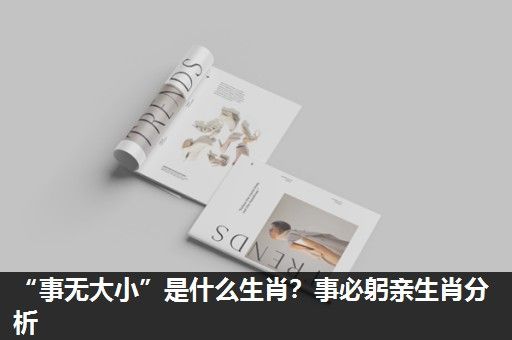 “事无大小”是什么生肖?事必躬亲生肖分析 “事无大小”是什么生肖?事必躬亲生肖分析